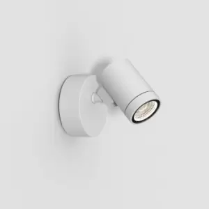 Image of Astro Bayville Single Spot LED Outdoor Spotlight Textured White IP65