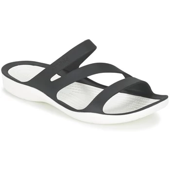 Image of Crocs SWIFTWATER SANDAL W womens Sandals in Black,6,9,5,7,8,2,3,4,5,6,7,8,9