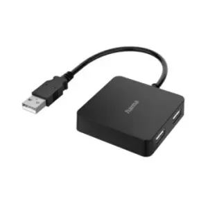 Image of Hama External 4-Port USB 2.0 Hub, USB Powered