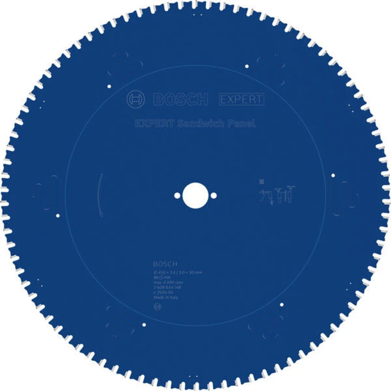 Image of Bosch Expert Circular Saw Blade for Sandwich Panel 2608644148 Diameter: 450mm