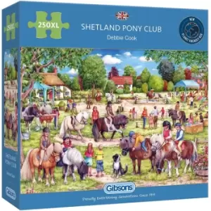 Image of Shetland Pony Club Jigsaw Puzzle - 250 Extra Large Pieces