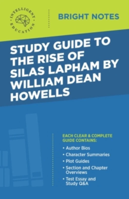 Image of Study Guide to The Rise of Silas Lapham by William Dean Howells Paperback / softback