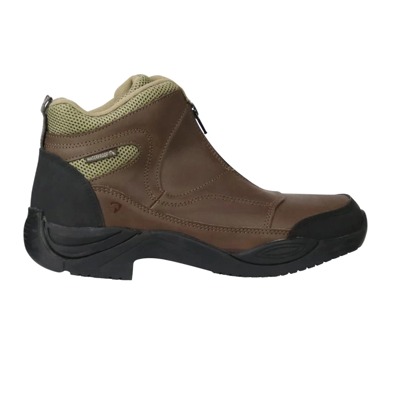 Image of Hy Mens Cromford Boots in Brown Size: 4 Brown Male 4