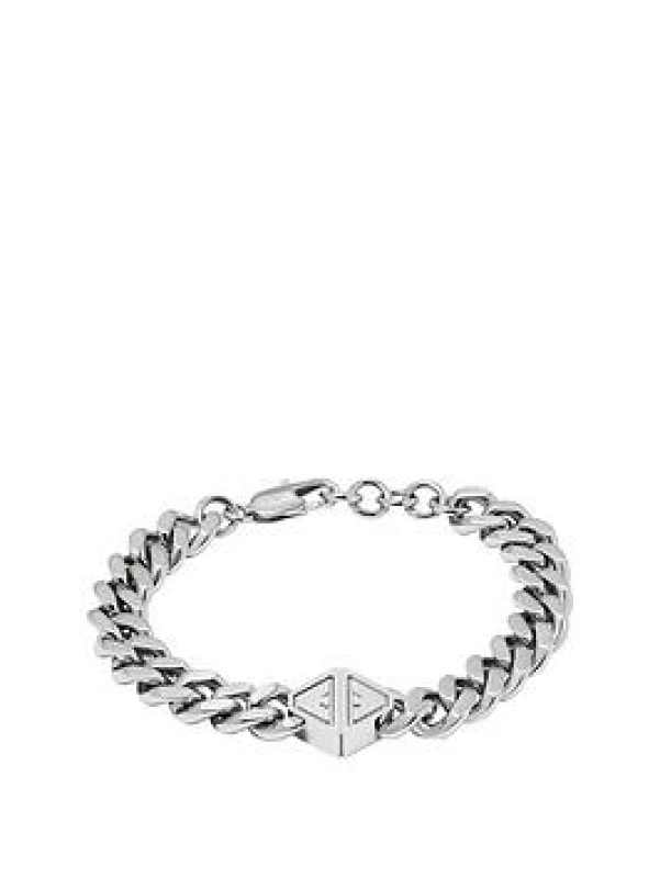 Image of Emporio Armani Stainless Steel Chain Bracelet Mens EGS3132040 EGS3132040_2024091115550300