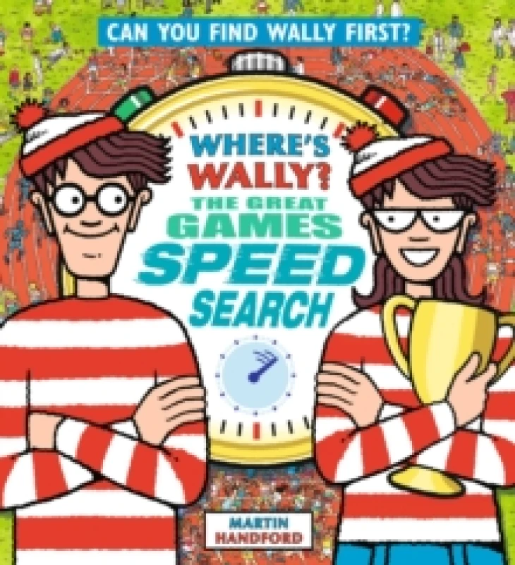 Image of Where's Wally? The Great Games Speed Search : A perfect present, full of search-and-find fun and games for girls and boys ages 6+ Hardback