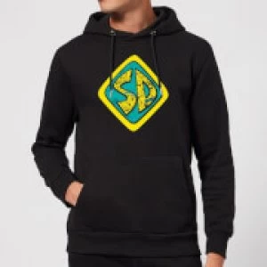 Image of Scooby Doo Emblem Hoodie - Black