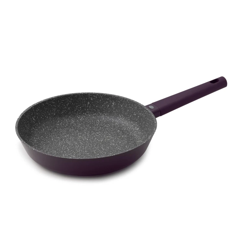 Image of MasterClass Cast Aluminium Non-Stick Frying Pan. Purple unisex 28cm