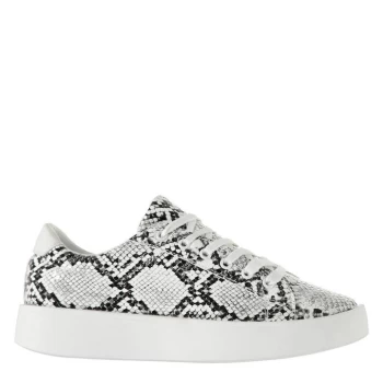 Image of Fabric Anzio Trainers Ladies - White/Snake