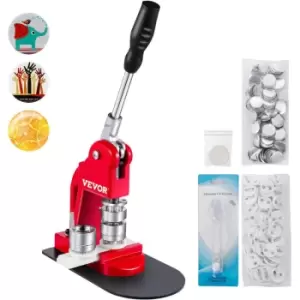 Image of 25mm Button Maker 1 Button and Badge Maker Machine Button Maker Press Punch Press Machine with 500 Buttons(500pcs) - Vevor