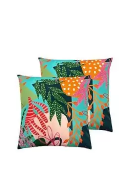 Image of Furn Coralina Water & Uv Resistant Outdoor Cushion 2 Pack