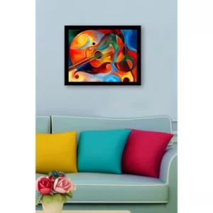 Image of SC0674 Multicolor Decorative Framed MDF Painting