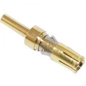 Image of High voltage connector receptacle AWG min. 10 AWG max. 8 Gold on nickel