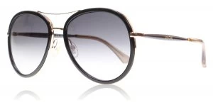 Image of Jimmy Choo Tora Sunglasses Black / Grey QBE 57mm