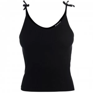 Image of Firetrap Blackseal Tie Strap Cami Top - Black