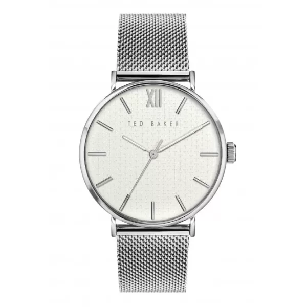 Image of Gents Phylipa Gents Stainless Steel Silver-Tone Watch BKPPGS217