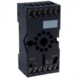 Image of Schneider Electric RUZC3M 11 Pin Cylindrical Relay Socket