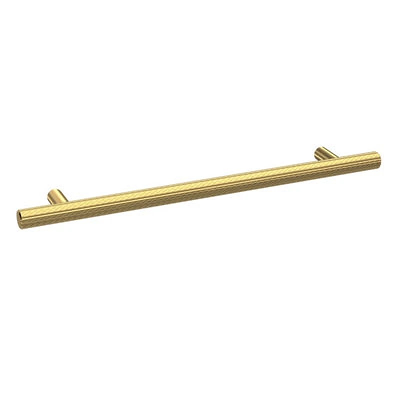 Image of Nuie Knurled Bar Handle 192mm Bathroom Furniture Accessories