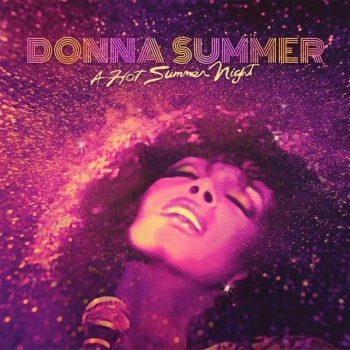 Image of Donna Summer - A Hot Summer Night Purple Vinyl