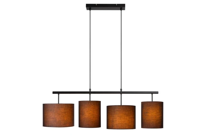 Image of Netlighting Lucide MAYA Pendant light 4xE27 Black Unisex