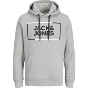 Image of Jack and Jones Direct Hoodie Mens - Grey