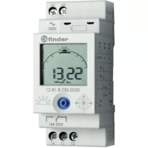 Image of Finder 12.81.8.230.0000 Digital Time/Astro-Switch 16A 1 CO (SPDT)