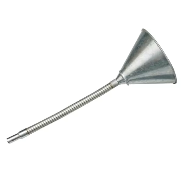 Image of Silverline Flexible Steel Funnel - 150mm