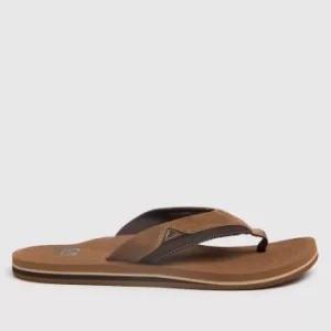 Image of Reef Brown Cushion Dawn Sandals