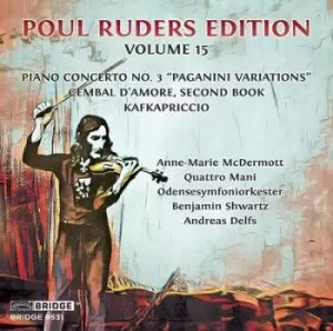 Image of Poul Ruders Edition - Volume 15 by Poul Ruders CD Album