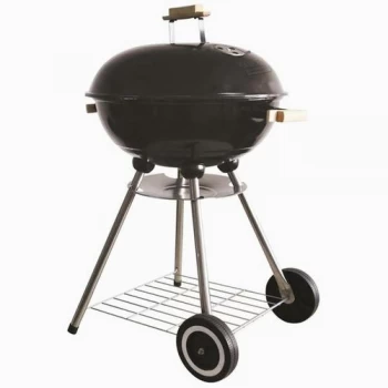 Image of Hadley 18 Portable Black Barbecue With Enameled Finish