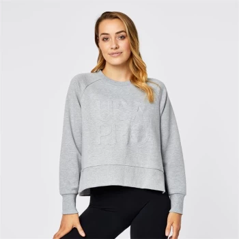 Image of USA Pro Crew Neck Sweatshirt - Grey Marl