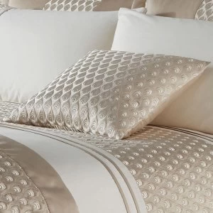 Image of Catherine Lansfield Lille Cushion - Gold