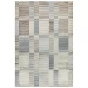 Image of Asiatic Aurora AU14 Rug - Ripple - 080x150cm - ["Silver","Grey","Beige"]