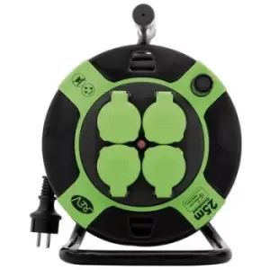 Image of REV 0010215412 Cable reel 25m Black PG plug