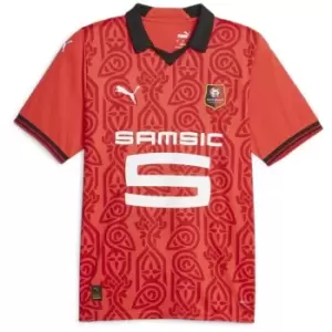 Image of Puma Stade Rennais Home Shirt 2023 2024 Adults - Red