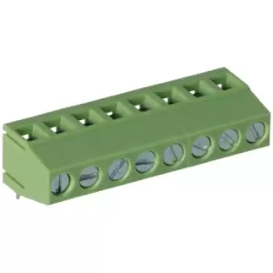 Image of TruConnect 211787 5.08mm 8 Way 90deg Rising Clamp Terminal Block