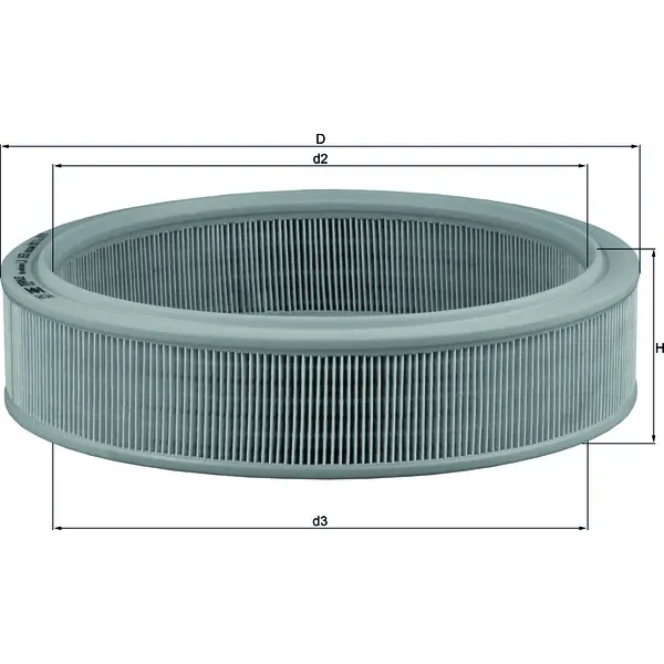 Image of Air Filter Lx853 70567747 By Mahle Original