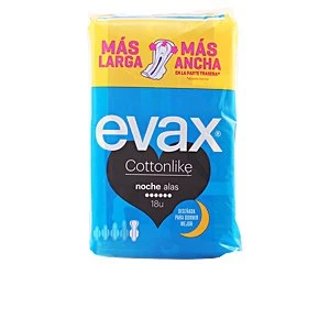 Image of COTTONLIKE compresas noche alas 18 uds