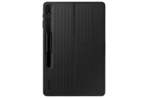 Image of Samsung Galaxy Tab S8 Plus Protective Standing Cover in Black (EF-RX800CBEGWW)