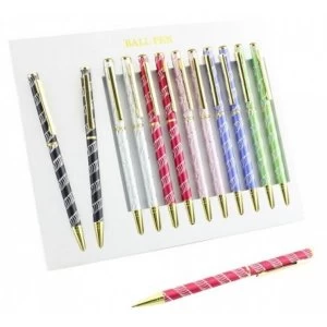 Image of Pack of 12 Ball Laser Assorted Pens