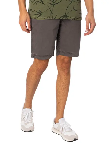 Image of Superdry Vintage International Chino Shorts Washed Grey 30W