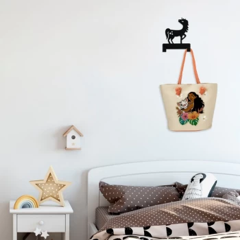 Image of Unicorn - Black Metal Wall Hook