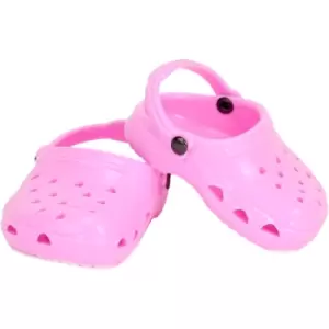 Image of Sophia's by Teamson Kids Clog Sandal Shoes Accessory for 18 Dolls, Light Pink