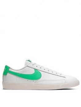 Image of Nike Blazer Low Leather - White/Green
