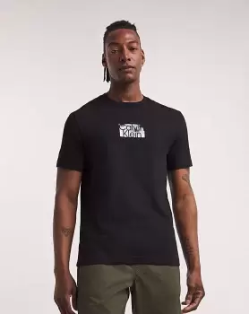 Image of Calvin Klein Black Cloud Logo T-Shirt
