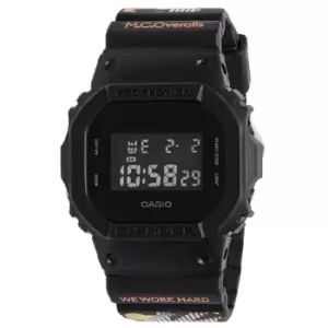 Image of G Shock Shock x M.C Overalls DW-5600MCO-1 - Black