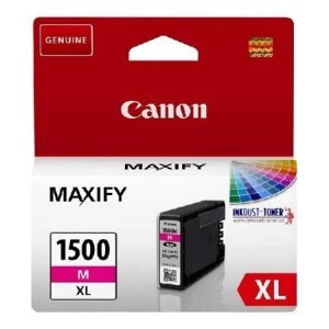 Image of Canon PGI1500XLM Magenta Ink Cartridge