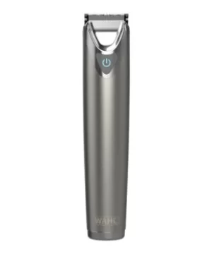 Image of Wahl Stubble and Beard Trimmer Kit Stainless Steel Lithium
