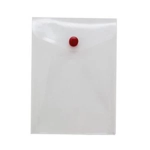 Image of Snopake A6 Portrait Polyfile Wallets Clear Pack of 5