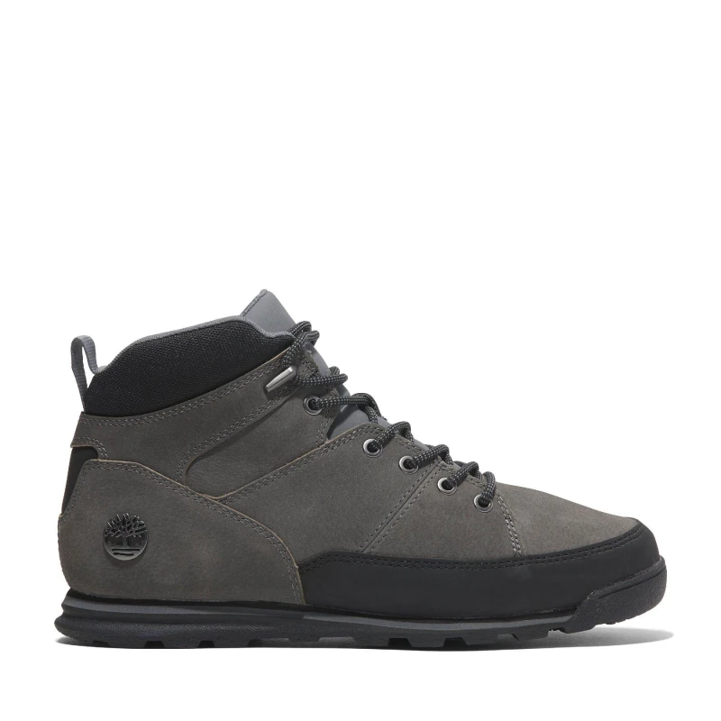 Image of Timberland Euro Rock Mid-Lace Up Boot Grey male UK 8