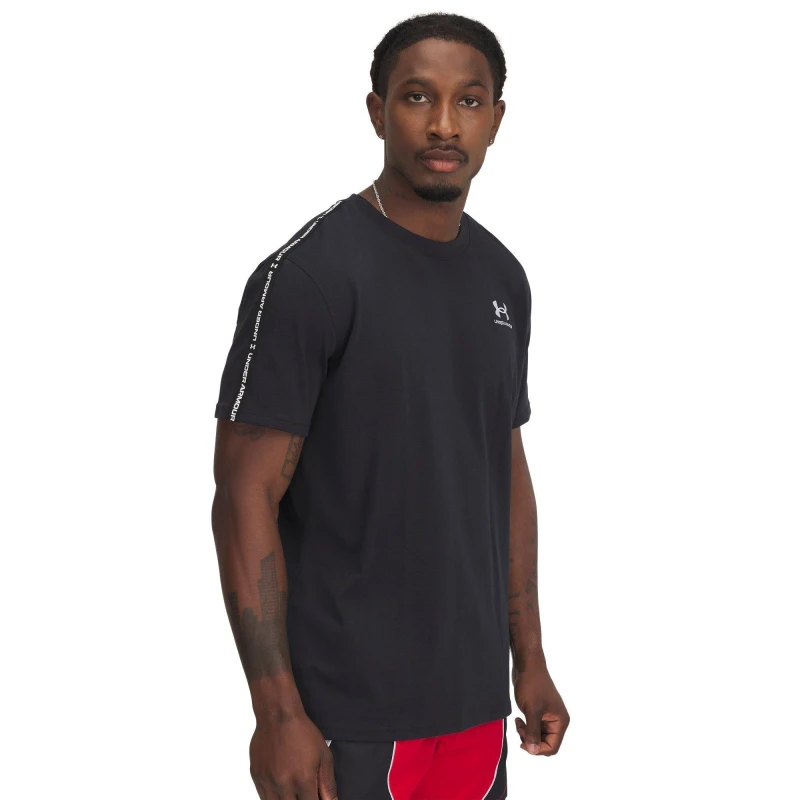 Image of Under Armour Mens Icon Regular Fit T-Shirt Black male M